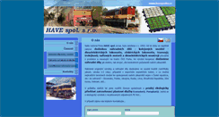 Desktop Screenshot of havepraha.cz